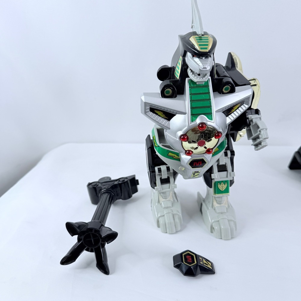 Vintage 1993 Power Rangers Dragonzord Bandai incomplete